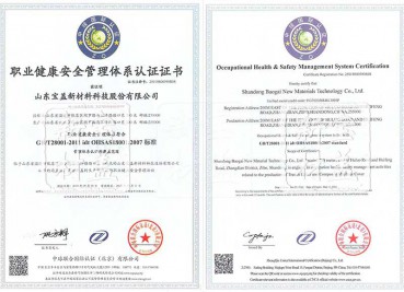 职业健康安全管理体系-注册号：25019s00590r0s